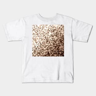 Coffee Crystallization Pattern Kids T-Shirt